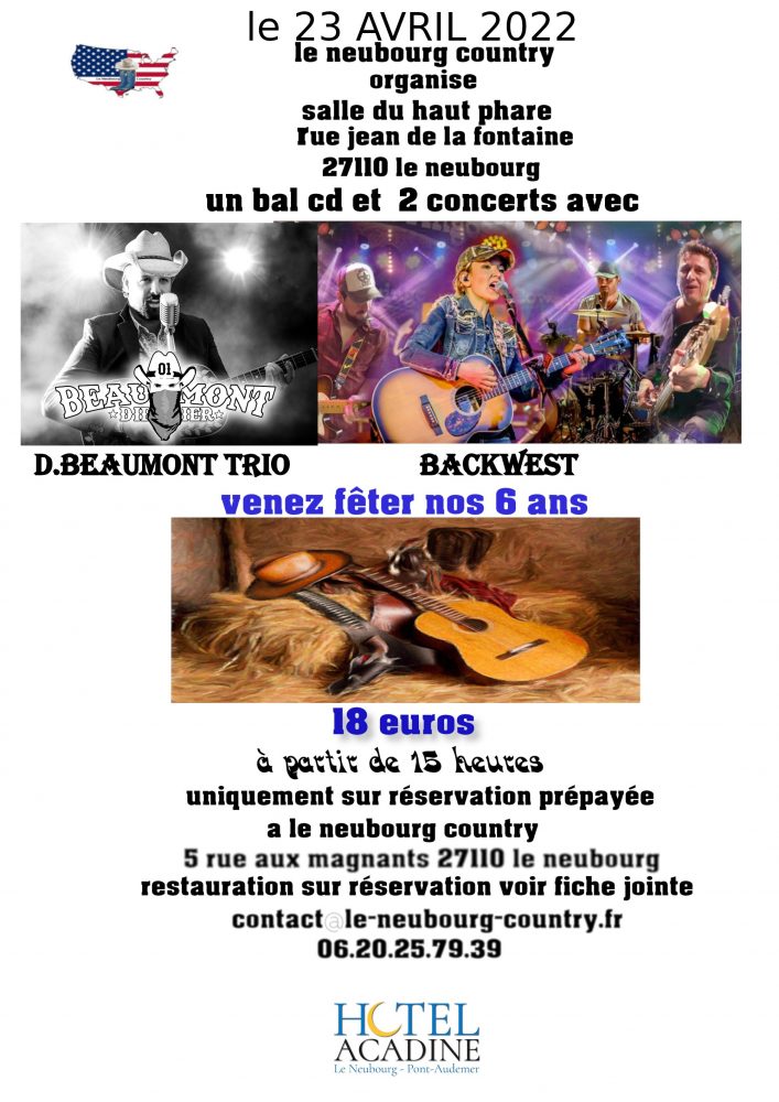 bal concert le neubourg country