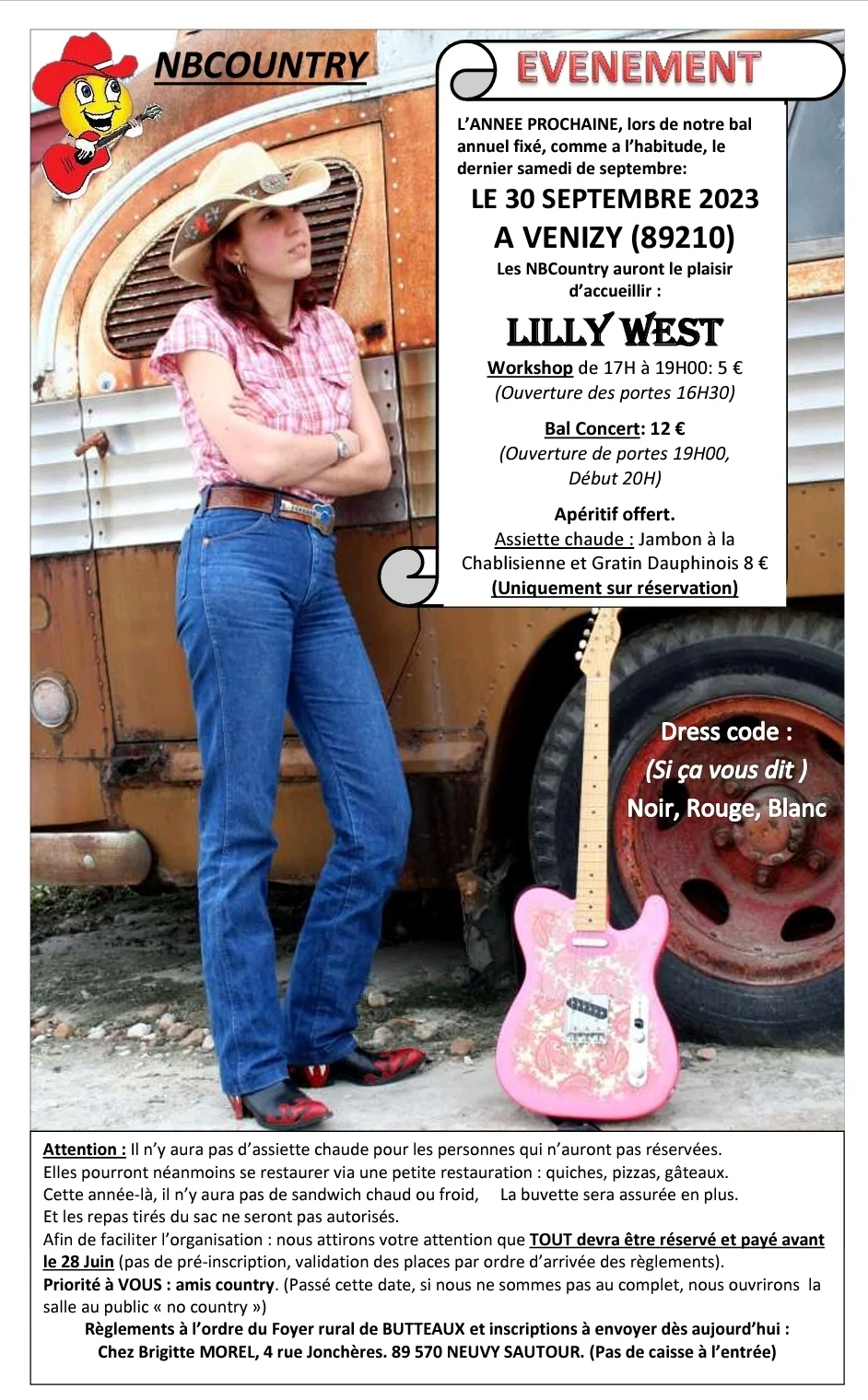 lilly west en concert à Venizy -89210